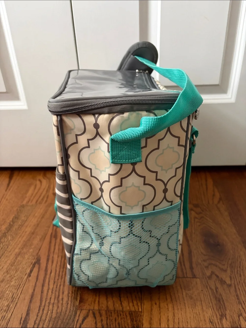 Initials Inc. Park Pack Cooler with Embroidered 'K' New with Tags
